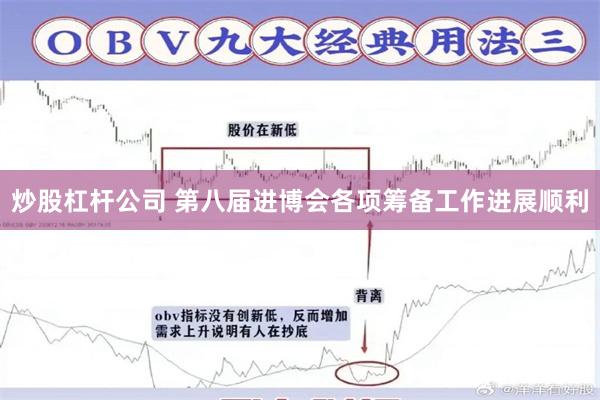 炒股杠杆公司 第八届进博会各项筹备工作进展顺利